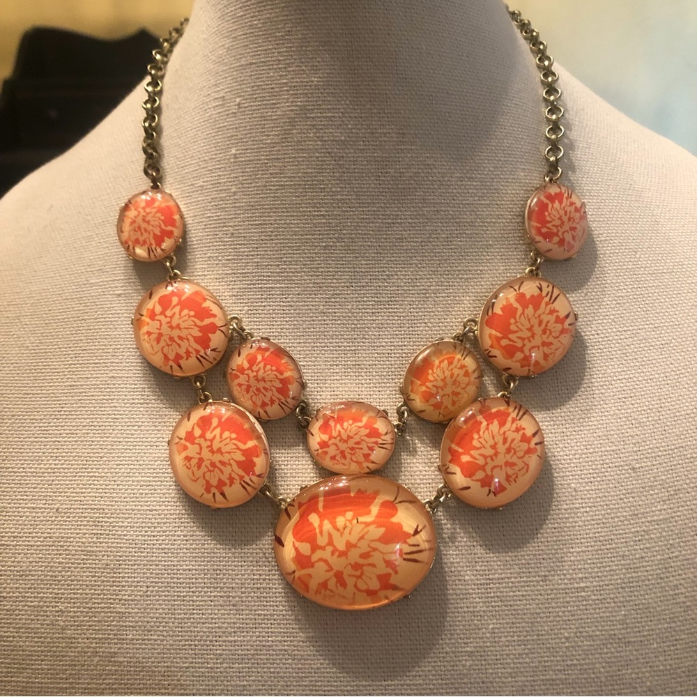 3/$20 VTG Two Tier Beaded Necklace